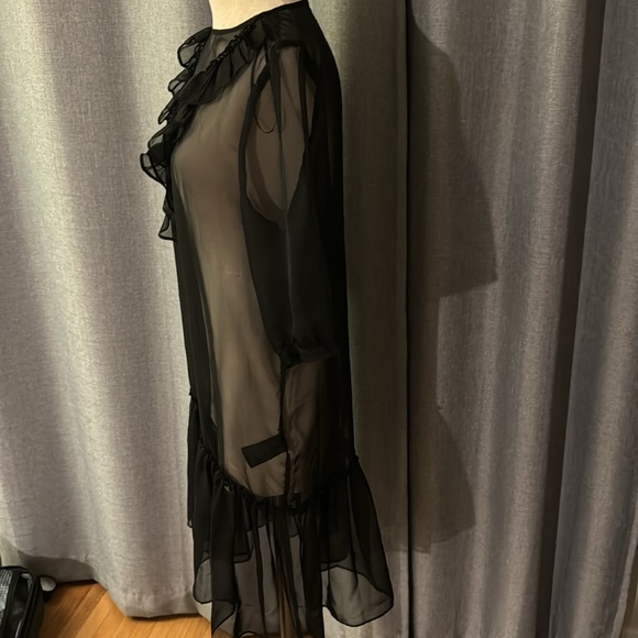 HM DIVIDED sheer dress - Picture 3 of 4